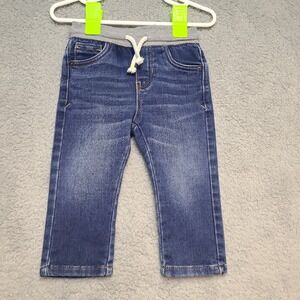 Cat & Jack Baby Pull-On Denim Jeans Straight Leg 18 Months